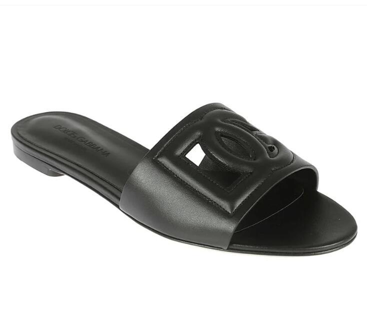                 DG MILLENNIALS SLIDES WOMEN LEATHER SLIPPER 