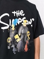 BALENCIAGA THE SIMPSONS-PRINT T-SHIRT BLACK Men oversized cotton t-shirt