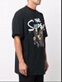 BALENCIAGA THE SIMPSONS-PRINT T-SHIRT BLACK Men oversized cotton t-shirt