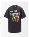 THE SIMPSONS-PRINT T-SHIRT BLACK Men