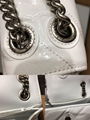 BALENCIAGA Crush Small Chain Bag Quilted creased-leather shoulder bag