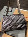 BALENCIAGA Crush Small Chain Bag Quilted creased-leather shoulder bag