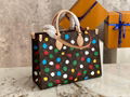               polka dot bag LVxYK Neverfull MM tote 7