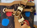 Louis Vuitton polka dot bag LVxYK Neverfull MM tote