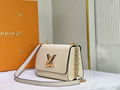 Louis Vuitton M59405 Twist Epi Bag LV Chain shoulder bag 