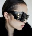 Saint Laurent SL 119 Blaze Black sunglasses     blaze oversized sunglasses  2