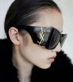 Saint Laurent SL 119 Blaze Black sunglasses YSL blaze oversized sunglasses 