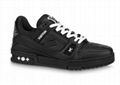                   RAINER BLACK LEATHER SNEAKER     EN SHOES 