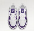 Louis Vuitton LV TRAINER SNEAKER BLUE MEN LACE UP SHOES