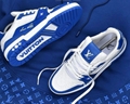 Louis Vuitton LV TRAINER SNEAKER BLUE MEN LACE UP SHOES