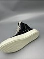 Rick Owens Jumbo Laces Sneaker for Men Genuine Leather Boots Retro Board Trend  2