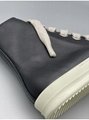 Rick Owens Jumbo Laces Sneaker for Men Genuine Leather Boots Retro Board Trend  6