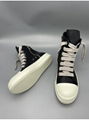 Rick Owens Jumbo Laces Sneaker for Men Genuine Leather Boots Retro Board Trend  7