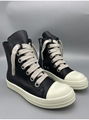 Rick Owens Jumbo Laces Sneaker for Men Genuine Leather Boots Retro Board Trend  1