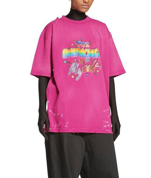            Oversized T-shirt            Women's Fit Vintage T-Shirt Pink 5