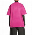 BALENCIAGA Oversized T-shirt Balenciaga Women's Fit Vintage T-Shirt Pink