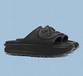 Men Casual Sandal       Interlocking G platform slides black Cheap Slippers  6