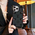 Louis Vuitton Re-Trunk iPhone 14 Pro Wearable Phone Case LV 14 pro Max Case 