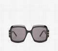 Dior Women's Signature Oversized Square Acetate Sunglasses Dior eyewear