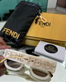 Fendi Logo Acetate & Metal Cat-eye Sunglasses Fendigraphy Cream acetate sunglass