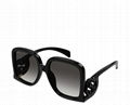 Gucci Eyewear Rectangle Frame Sunglasses Gucci Chaise Lounge Eyewear 