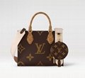 Louis Vuitton OnTheGo PM Tote LV Monogram Handbag Purse 