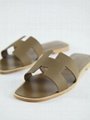 Hermes Oran Sandals Women H Flat slides 