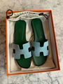 Hermes Oran Sandals Women H Flat slides 