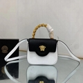 Versace La Medusa Mini Leather Shoulder Bag Fashion Medusa Mini Bag Yellow 