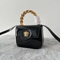         La Medusa Mini Leather Shoulder Bag Fashion Medusa Mini Bag Yellow  13