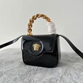 Versace La Medusa Mini Leather Shoulder Bag Fashion Medusa Mini Bag Yellow 