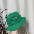 JACQUEMUS Le Bob Gadjo Embellished Cotton Canvas Bucket Hat  Fashion Sun Hat  9