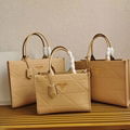       Symbole Medium Bag Beige       Medium Leather Tote Handbag  1