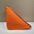       Triangle Leather Messenger Bag Men shoulder bag 16