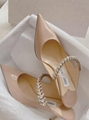            Bing 100 Mules Fashion Crystal Embellished Strap Stiletto Heel 4