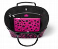 Louis Vuitton LV x YK Neverfull MM Black/Fuchsia New LV Neverfull Bag 