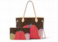 YK Neverfull MM Pumpkin Print