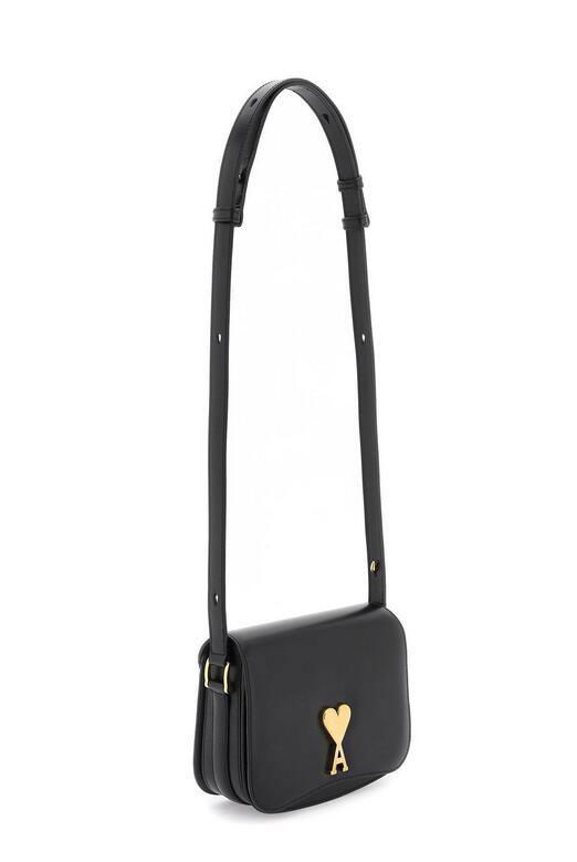 Ami Paris Alexandre Mattiussi Small Paris Bag In Smooth Leather Women Bag 2