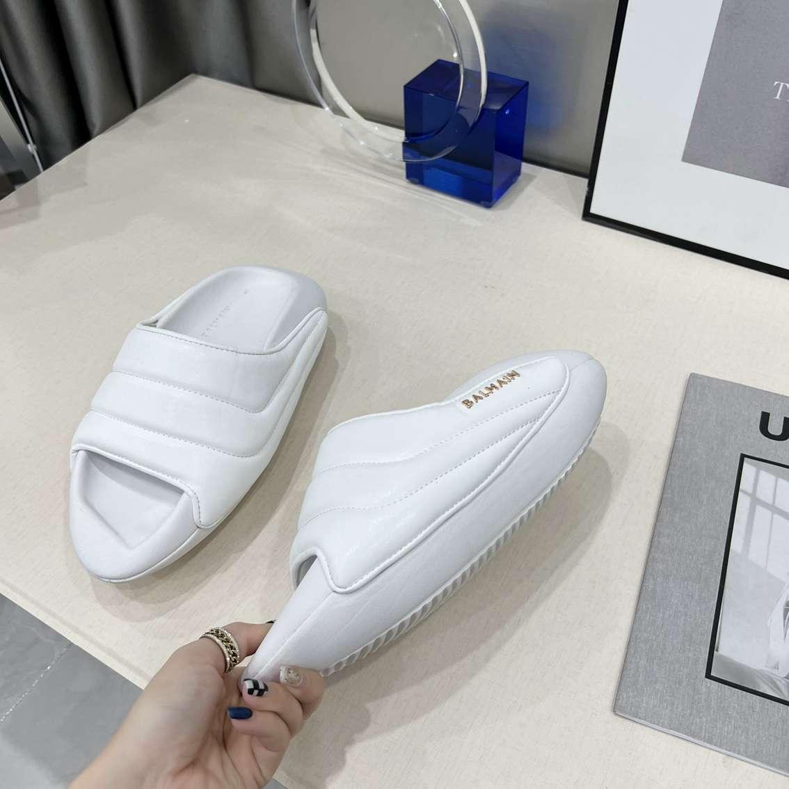 Balmain Quilted B-IT Mules Balmain B-It-Puffy Slides Sandals 8