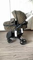 Fendi Kids Monogram Pram Stroller in FF Fabric Baby Carriage Stroller