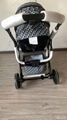 Fendi Kids Monogram Pram Stroller in FF Fabric Baby Carriage Stroller