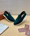 Loro Piana Men's Summer Walk Suede Loafers Fashion Casual Slip On Shoes 3