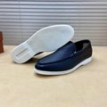 Loro Piana Men's Summer Walk Suede Loafers Fashion Casual Slip On Shoes 18