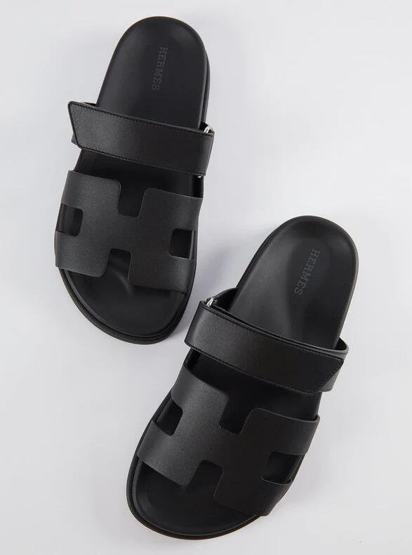        Chypre Sandal Naturel Calfskin Leather Women Men Casual Slides Shoes  5