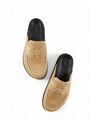        Beige Go Mule Sandals Men Fashion Slides Shoes  2