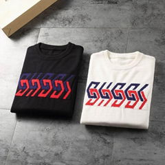       mirror logo print sweatshirt Men Cotton Knit sweaters