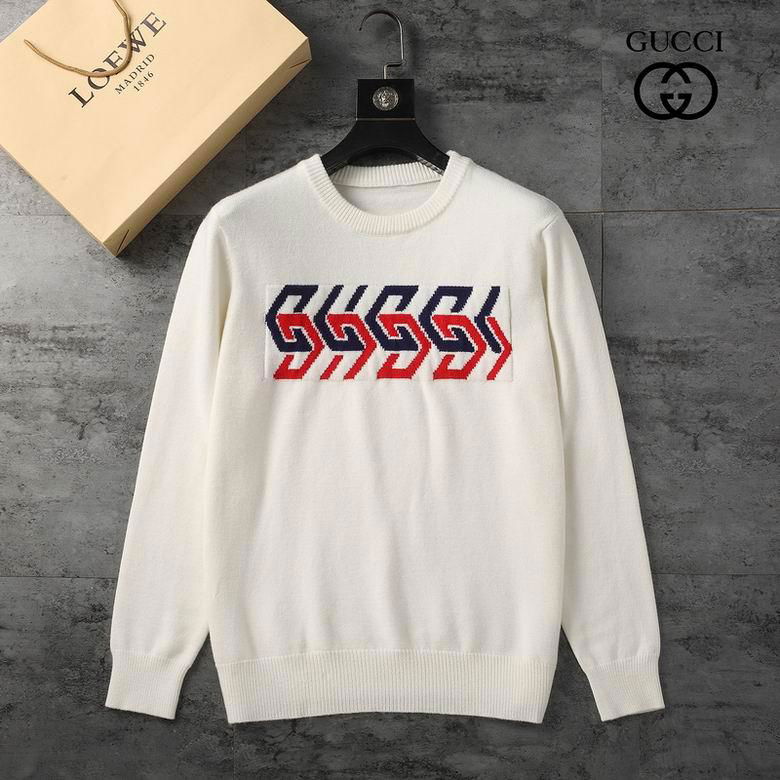       mirror logo print sweatshirt Men Cotton Knit sweaters 2