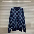       Logo Jacquard Cotton Sweater Men Wool GG Sweatershirt  13