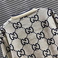       Logo Jacquard Cotton Sweater Men Wool GG Sweatershirt  6
