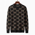       Logo Jacquard Cotton Sweater Men Wool GG Sweatershirt  16